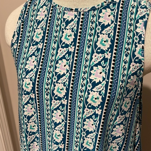Show Me Your MuMu - Garrett Tank Dress - Blue/Green - Size Small - Gently Used!! - Picture 4 of 8